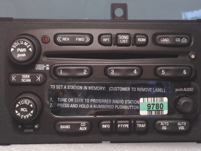 10439780 2003 2004 pontiac radio